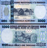 *1000 Frankov Rwanda 2004, P31 UNC - Kliknutím na obrázok zatvorte -